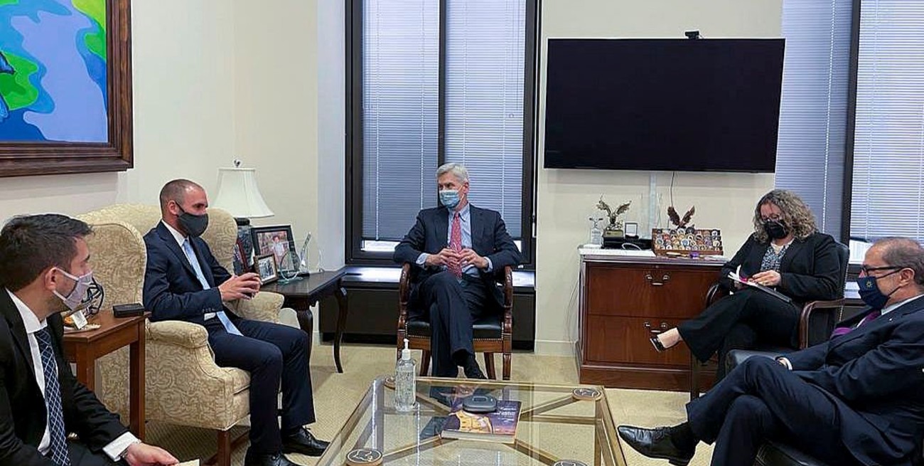 Martín Guzmán se reunió con congresistas de Estados Unidos