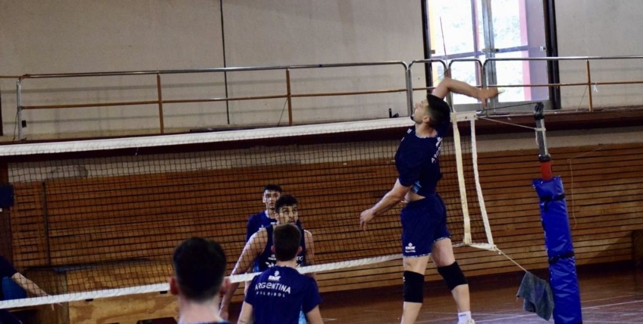 Vóleibol: se incorporaron diez jugadores a los entrenamientos del seleccionado masculino