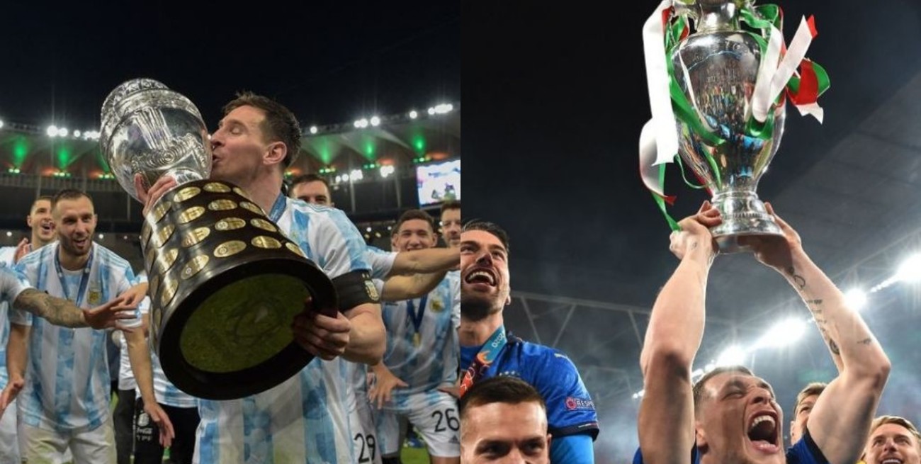 Argentina e Italia podrían jugar la Copa Diego Maradona