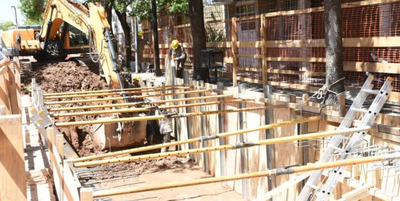 Avanza un entubado clave en Rafaela