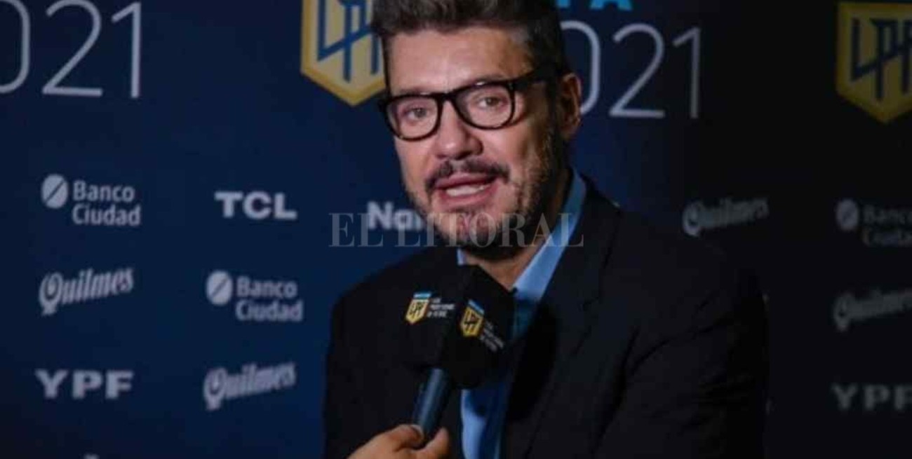 Tinelli denunció una "desestabilización institucional" de algunos dirigentes de la LPF