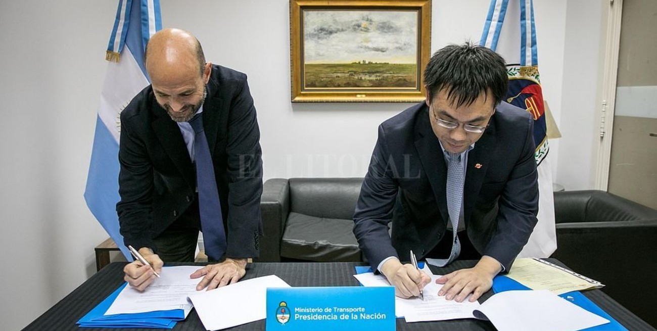 Amplían el contrato con una empresa china para la obra del Circunvalar Ferroviario Santa Fe
