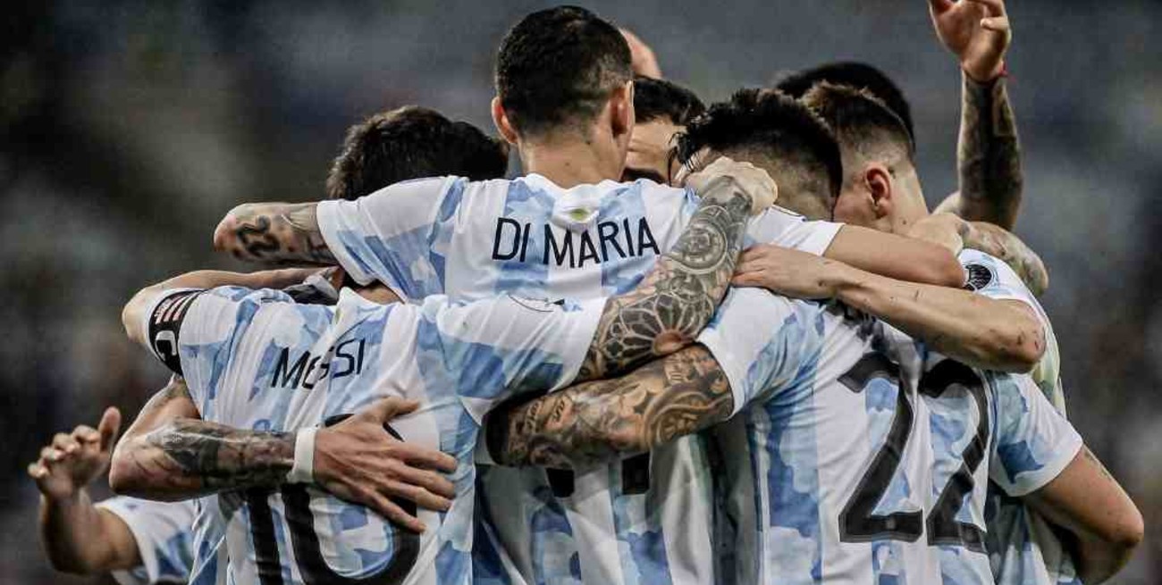 El presidente Alberto Fernández felicitó al seleccionado por la "enorme alegría" que le dio al país