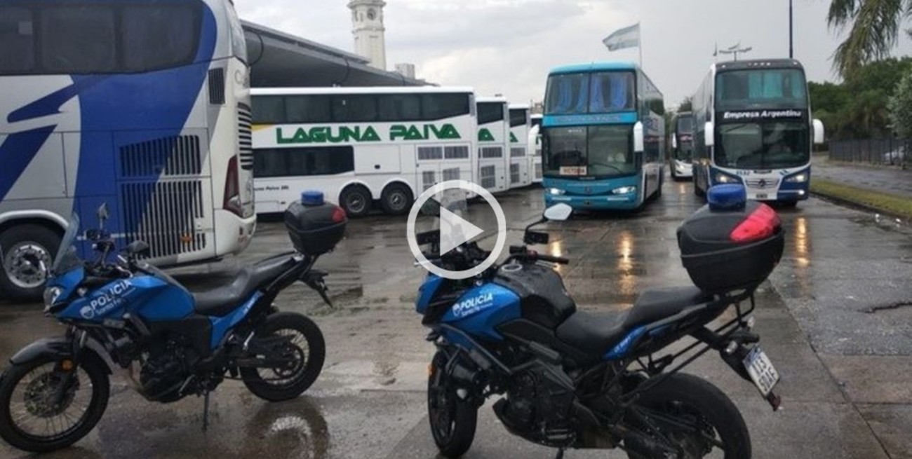 Rosario: tres choferes de larga distancia detenidos por narcolemia positiva