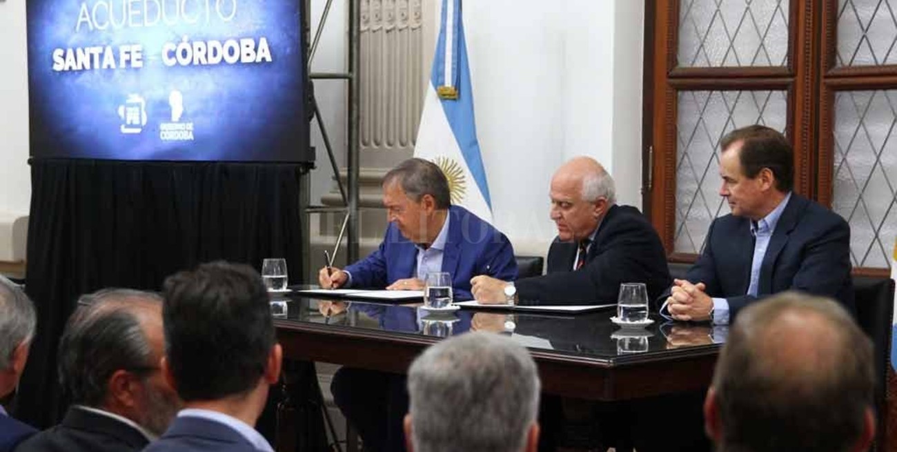 Acueducto Interprovincial: buscan financiamiento del Fondo de Kuwait