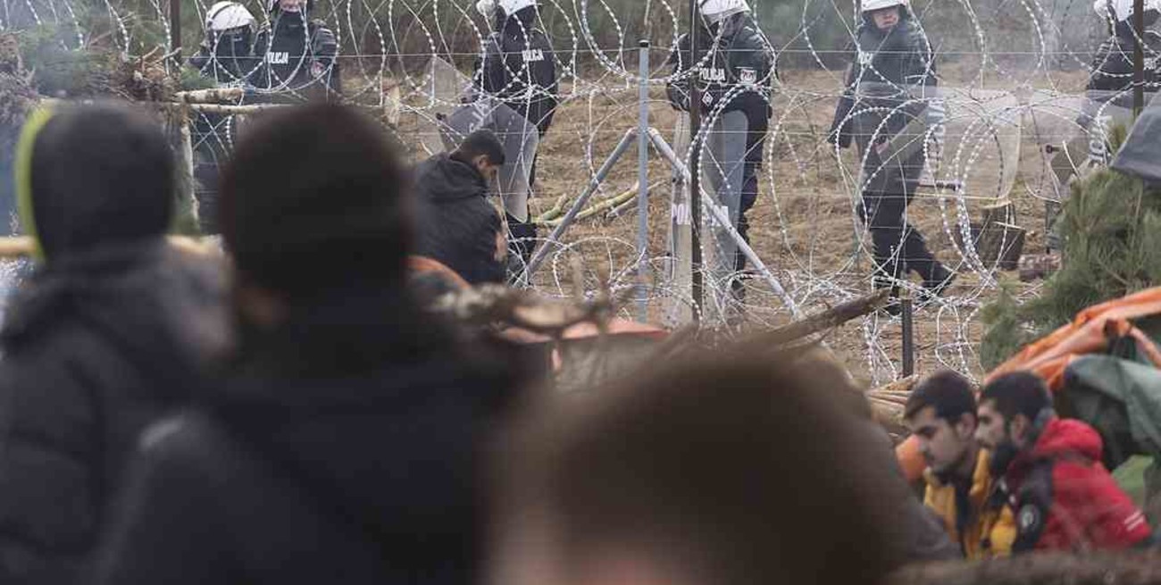 Polonia: hallaron el cuerpo de un sirio cerca de la frontera con Bielorrusia