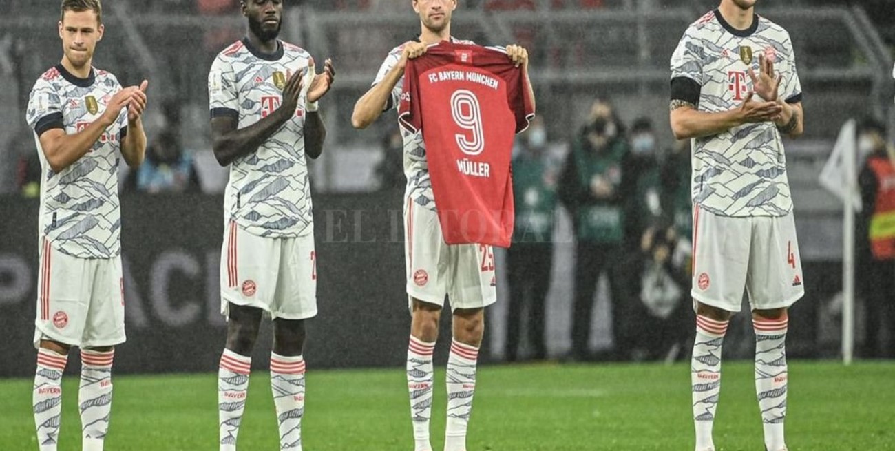 Merecido y sentido homenaje a Gerd Müller