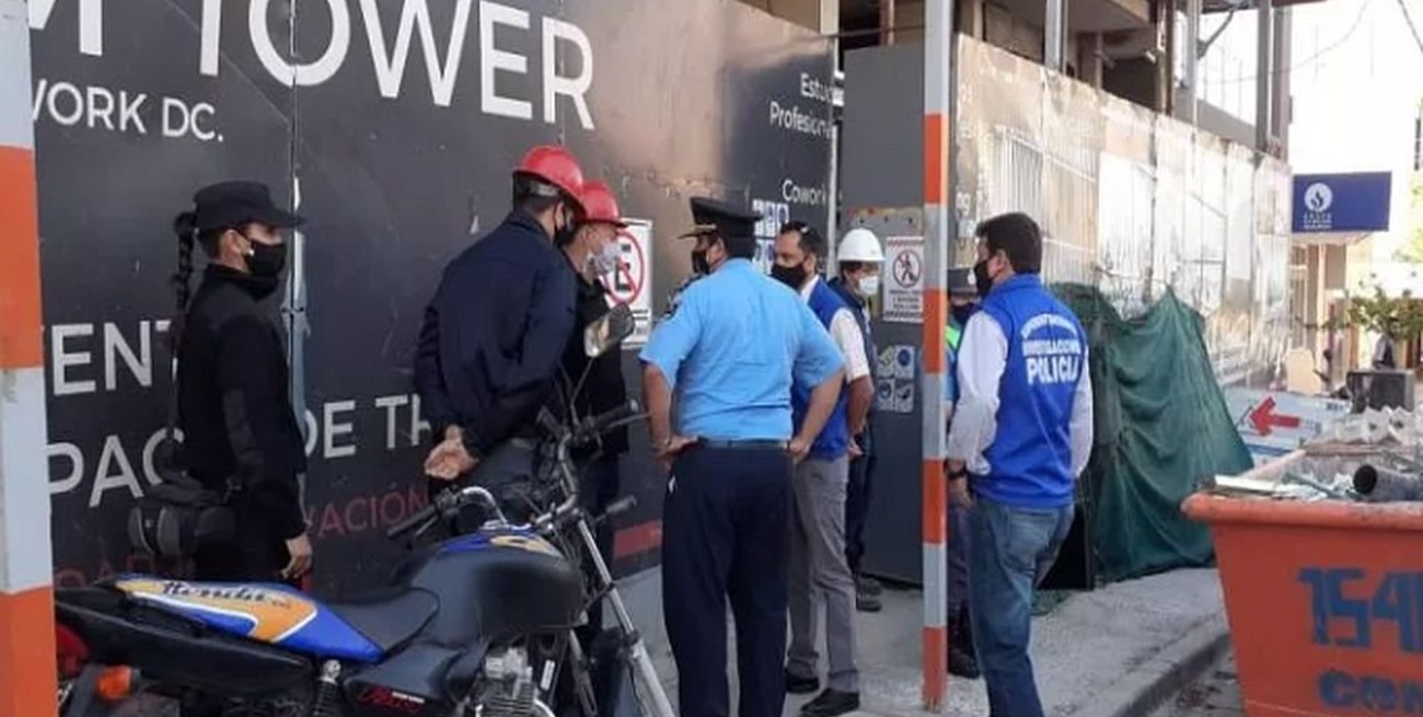 Accidente laboral fatal en el centro de Neuquén