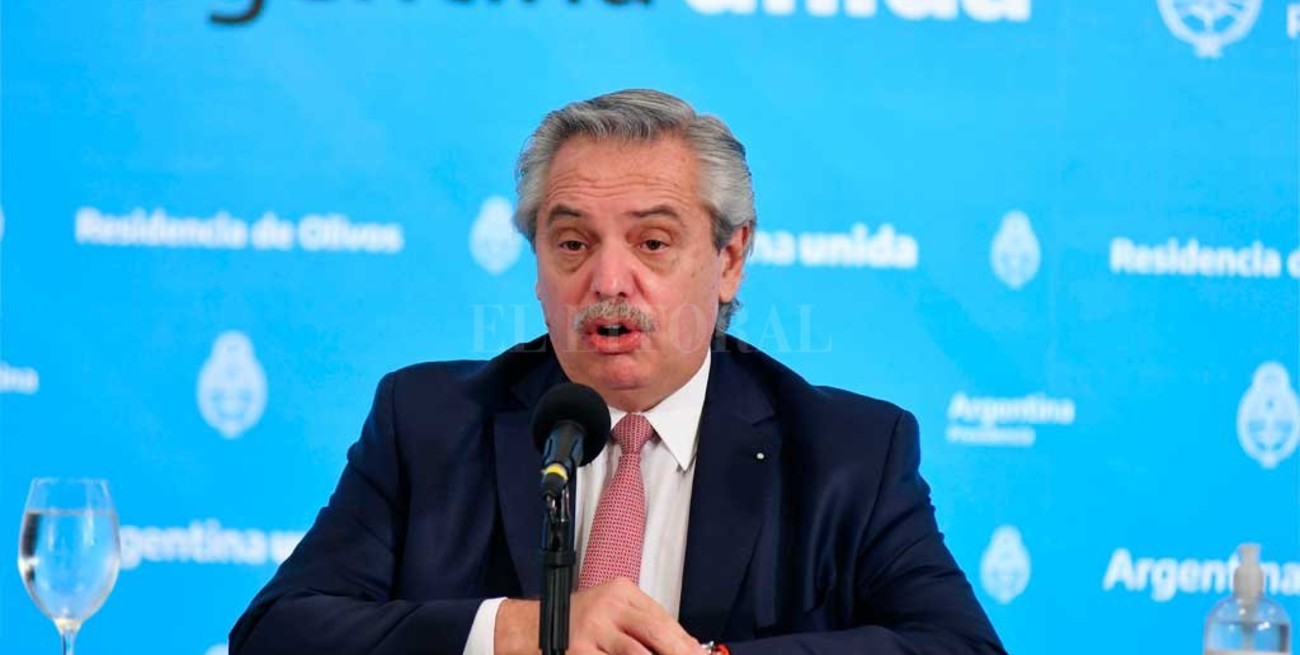 "A mí, la rebelión no", advirtió Alberto Fernández contra quienes desafían las restricciones