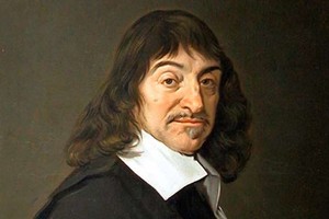 Retrato de René Descartes.