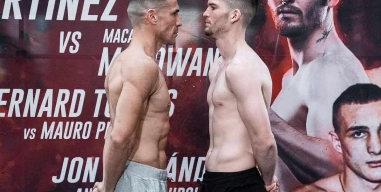 Sergio "Maravilla" Martínez pelea con el inglés McGowan