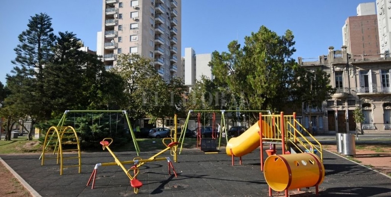 Jueves despejado y con algo de viento en la ciudad de Santa Fe