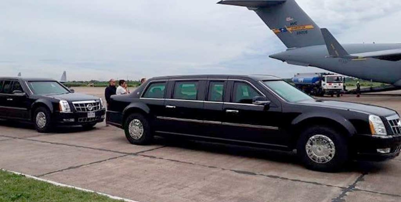 "La Bestia" de Donald Trump ya circula por Buenos Aires