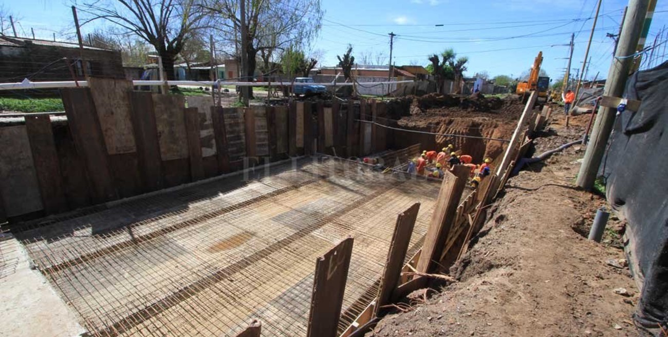 Piden eximiciones tributarias para frentistas del Desagüe Espora