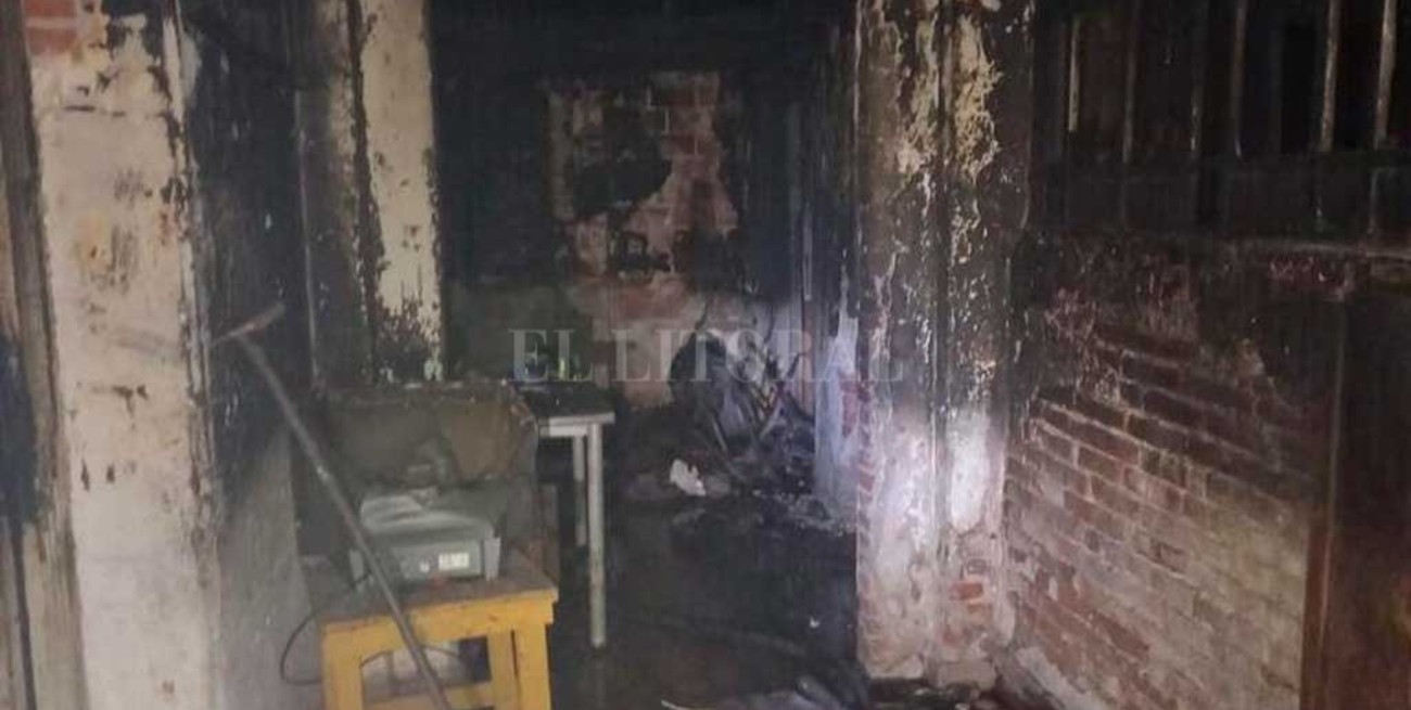 Se produjeron incendios en dos viviendas  de la ciudad de Santa Fe