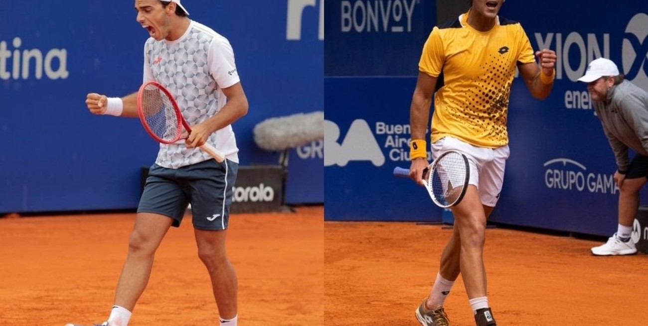 Francisco Cerúndolo y Tomás Etcheverry superaron la clasificación y jugarán el Argentina Open
