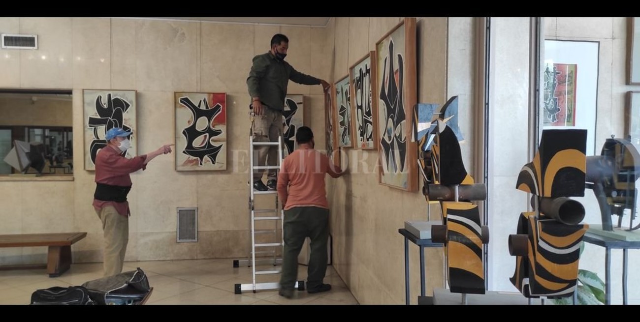 Favaretto Forner expone en la sala de Vialidad Nacional