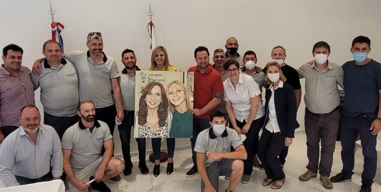 Sacnun junto a trabajadores de Dow: "Nos metemos donde están los problemas para construir soluciones"