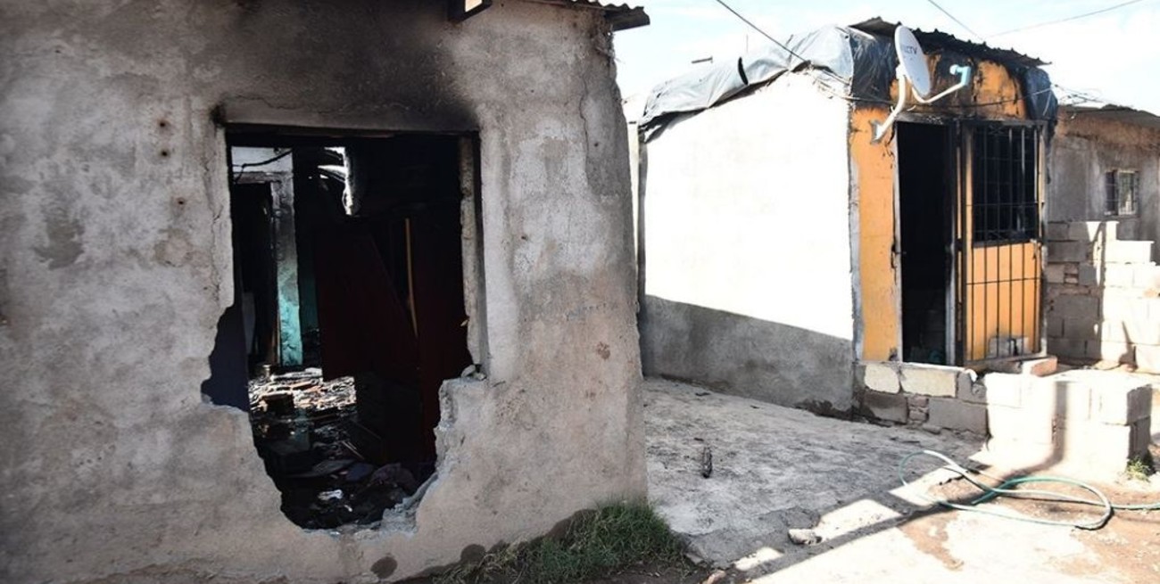 Video: impactante incendio en Córdoba dejó cinco heridos de gravedad