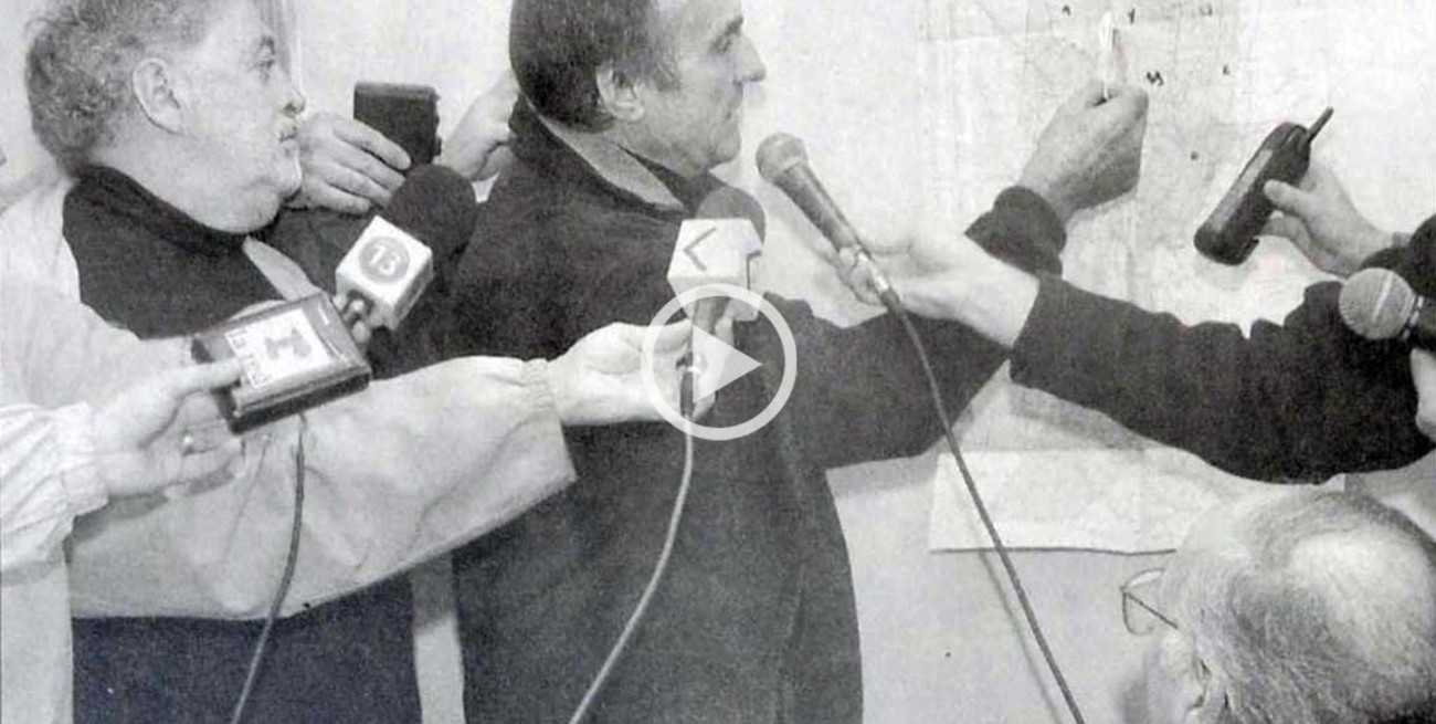 "A mi nadie me avisó", la recordada frase de Reutemann sobre la crecida del río Salado 