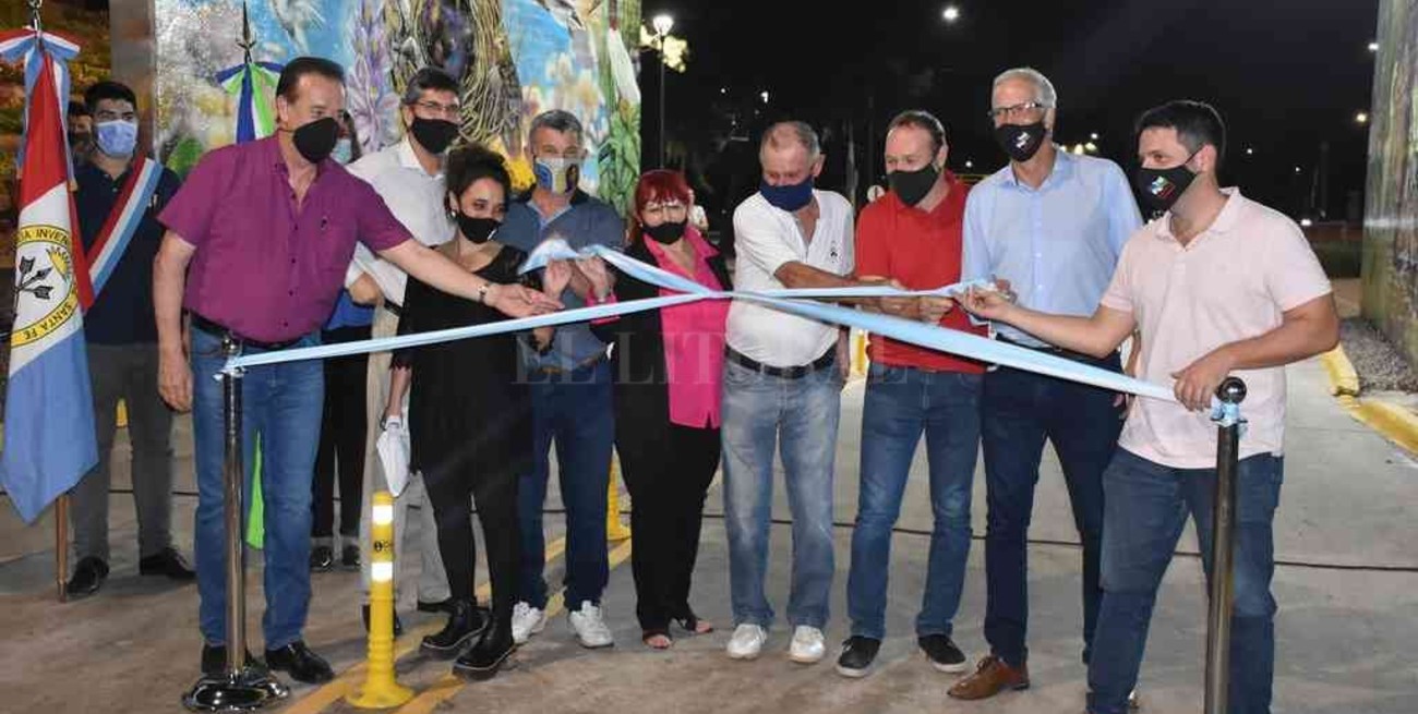 Habilitaron obras de impacto en salud y seguridad y de "cicatrización urbana"