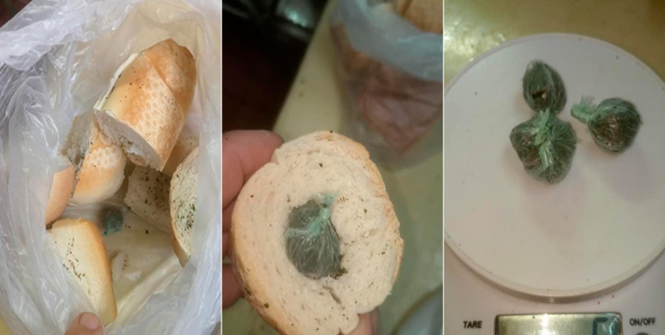Intentaron ingresar droga oculta en panes al penal de Victoria