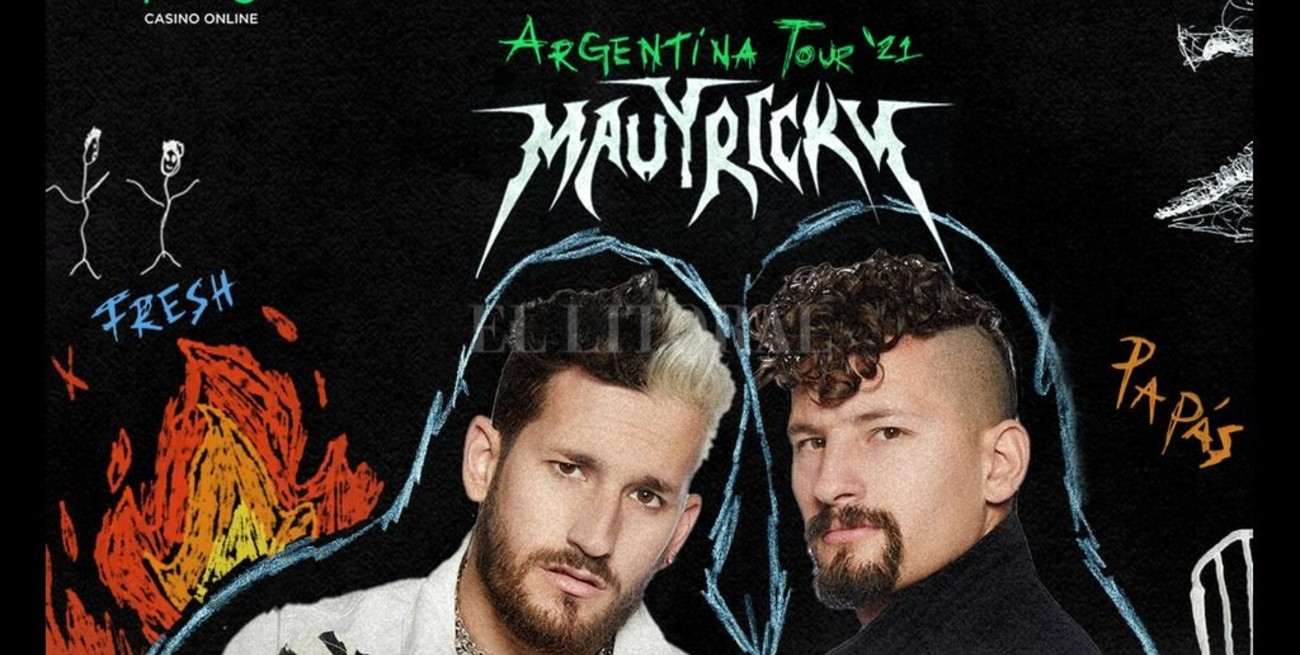 Mau y Ricky llegan a Santa Fe con su show en vivo