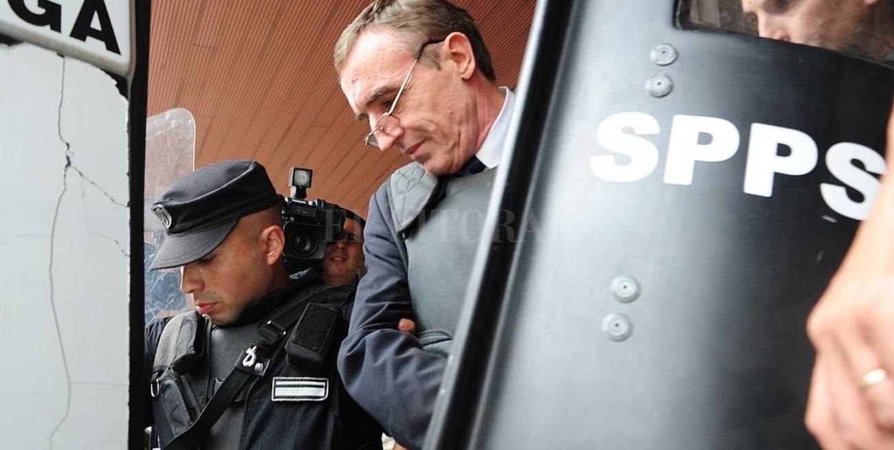 Volvió a prisión el ex jefe policial Hugo Tognoli