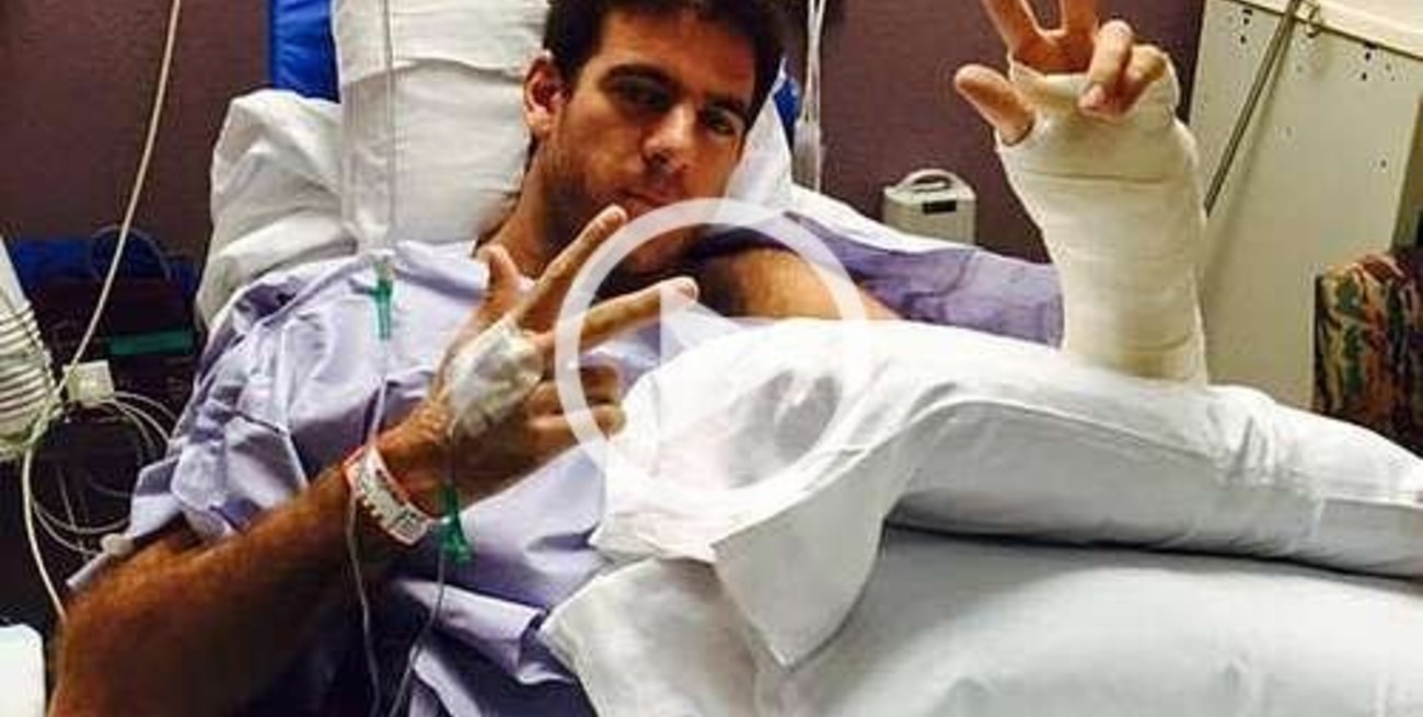 Del Potro volvió a pasar por el quirófano