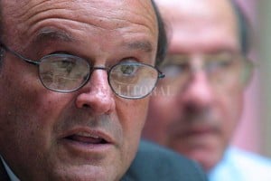 Archivo El Litoral De Mendiguren en 2002, cuando era ministro de la Producción de la Nación.