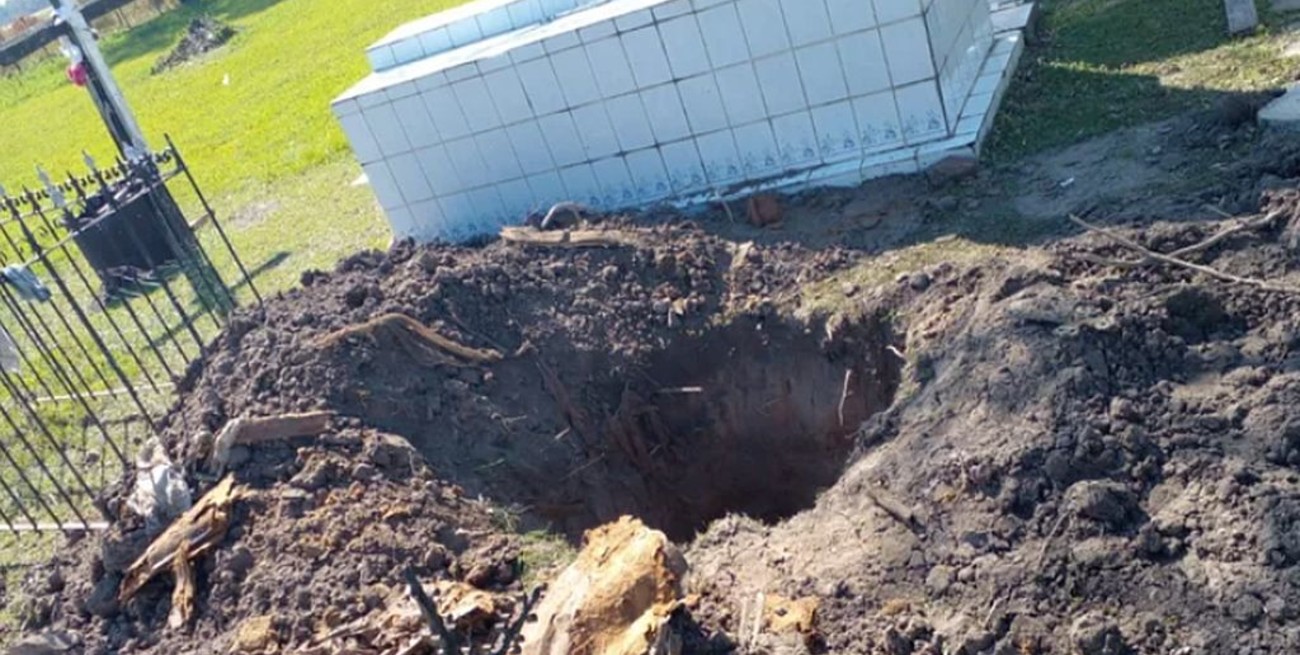 Profanaron la tumba de la madre de una empresaria correntina