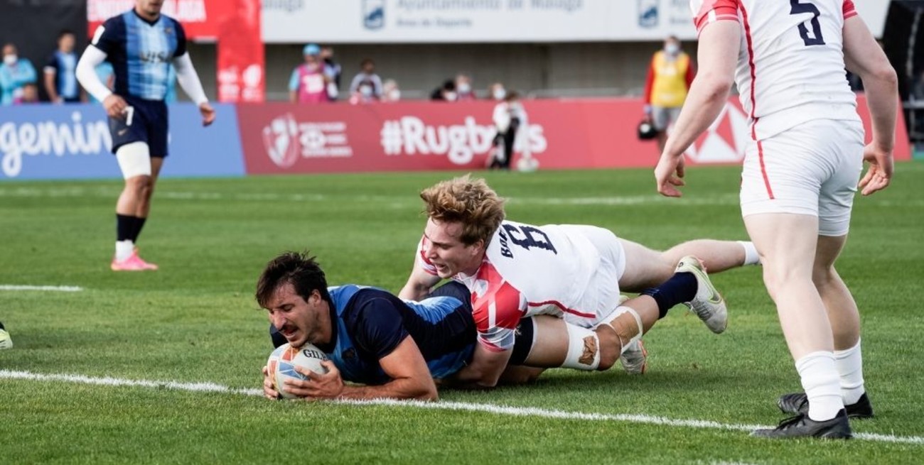 Los Pumas 7s alcanzaron la final del Seven de Málaga