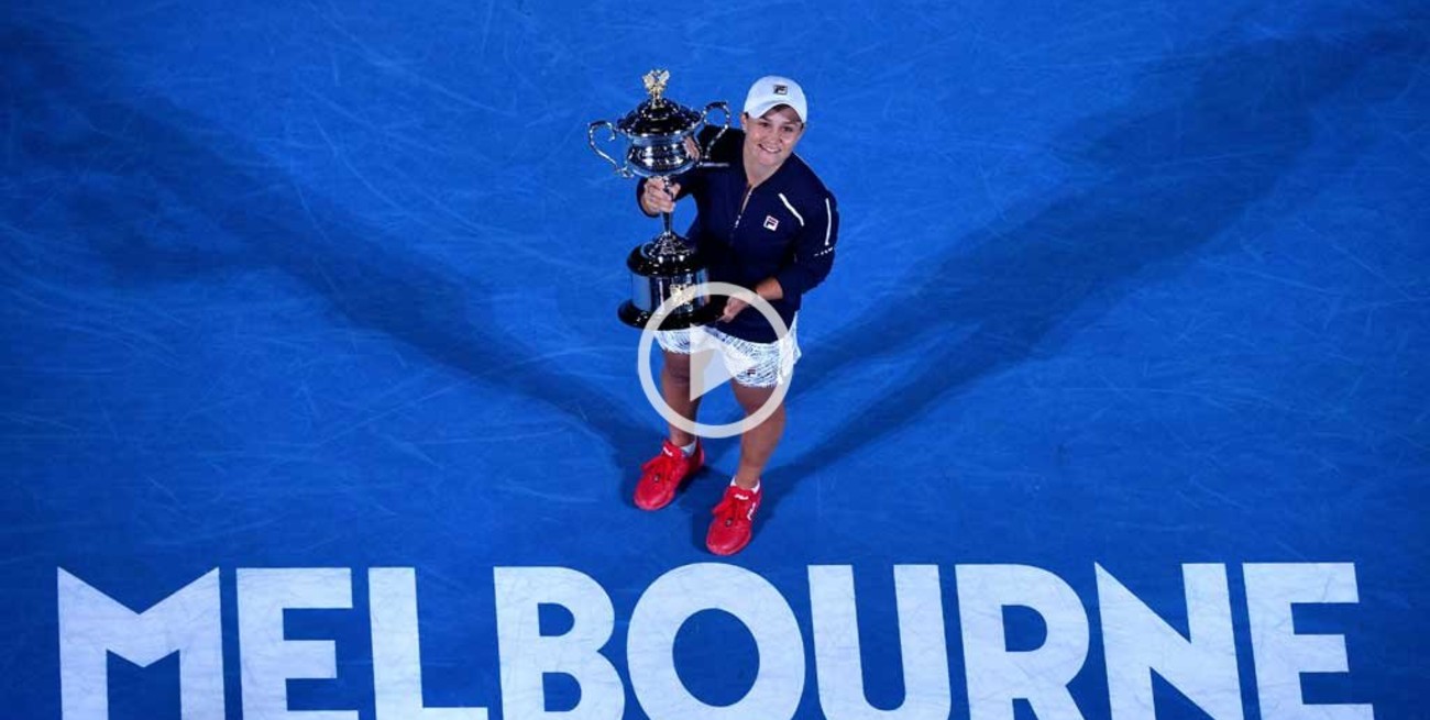 Profeta en su tierra: Barty conquistó el Abierto de Australia 