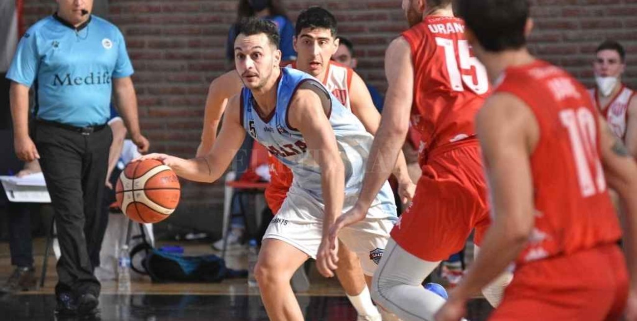 Unión no pudo mantener el ritmo y cayó con Salta Basket