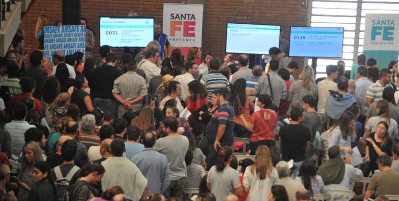 El miércoles ofrecen cargos docentes en la ciudad de Santa Fe