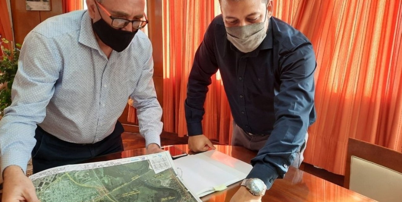 Alvizo se reunió con autoridades de Vialidad Nacional y analizó el proyecto