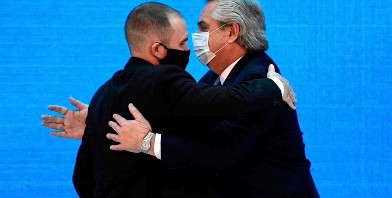 Alberto Fernández lo confirma a Guzmán en su gira europea