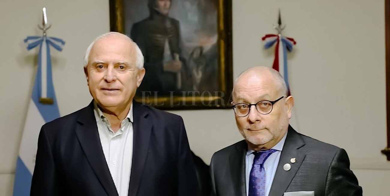 Lifschitz recibió al ministro de Relaciones Exteriores de la Nación