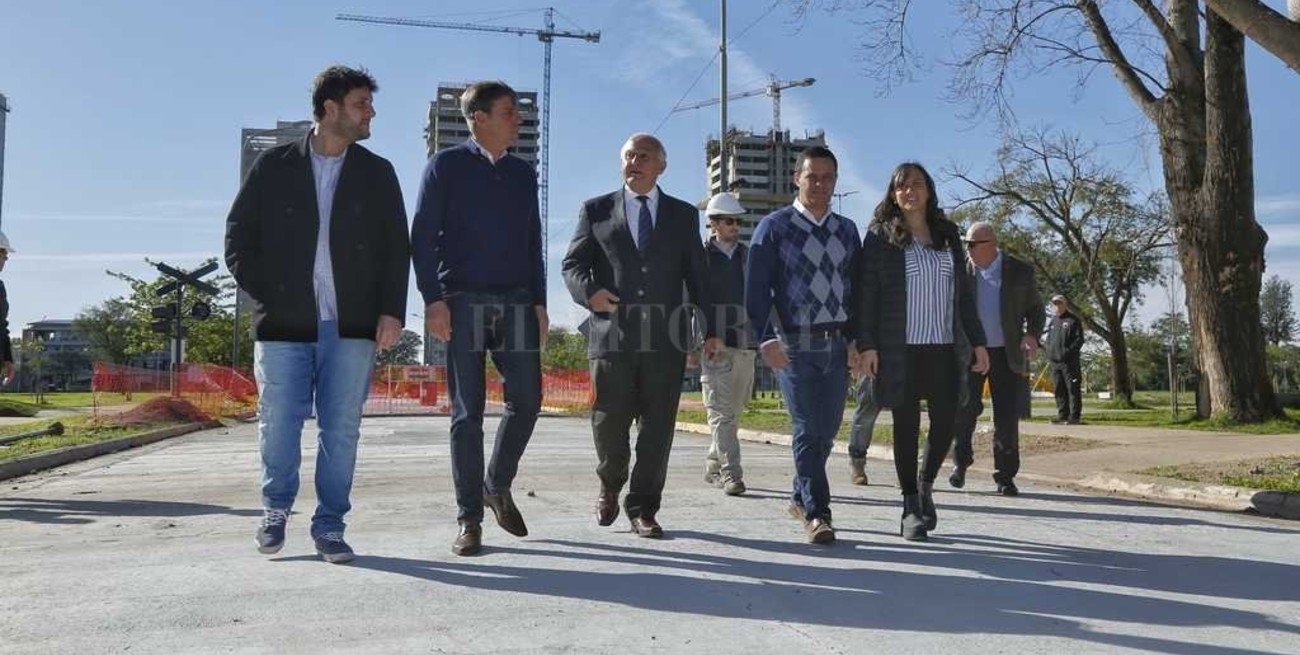 La provincia invierte $ 500  millones en obras de pavimento