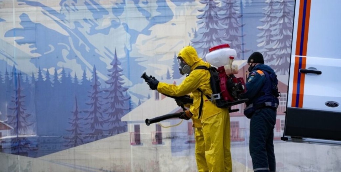 Rusia supera los 8,6 millones de casos de coronavirus