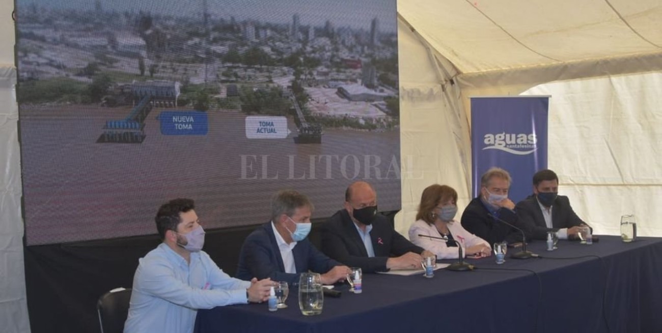 Dos oferentes para la obra de ampliación de la planta potabilizadora de Santa Fe