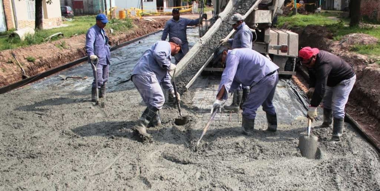 En el 2017 en Santo Tomé se pavimentaron 69 cuadras