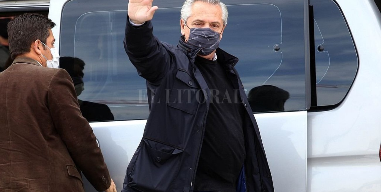 Alberto Fernández en la Rosada, y hay reuniones en Economía y en el Congreso