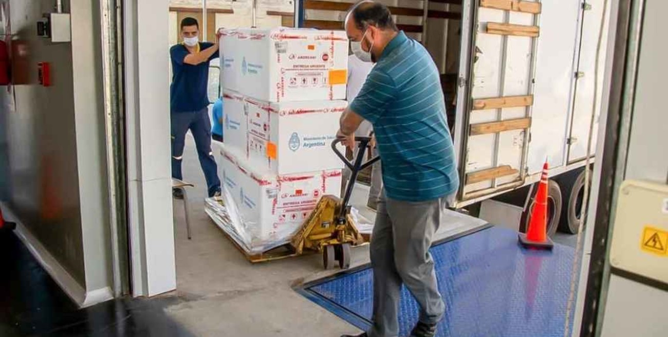 Córdoba recibió 175.350 dosis de vacunas contra el coronavirus