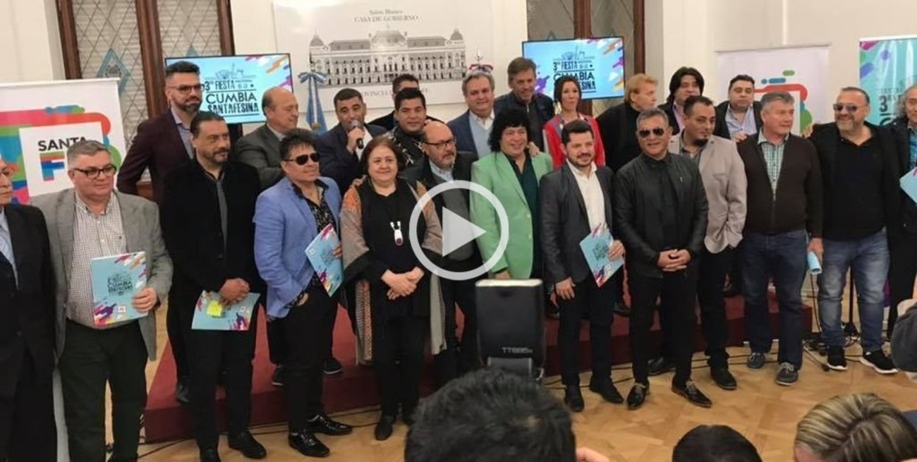 Se presentó la tercera edición de la Fiesta Nacional de la Cumbia Santafesina
