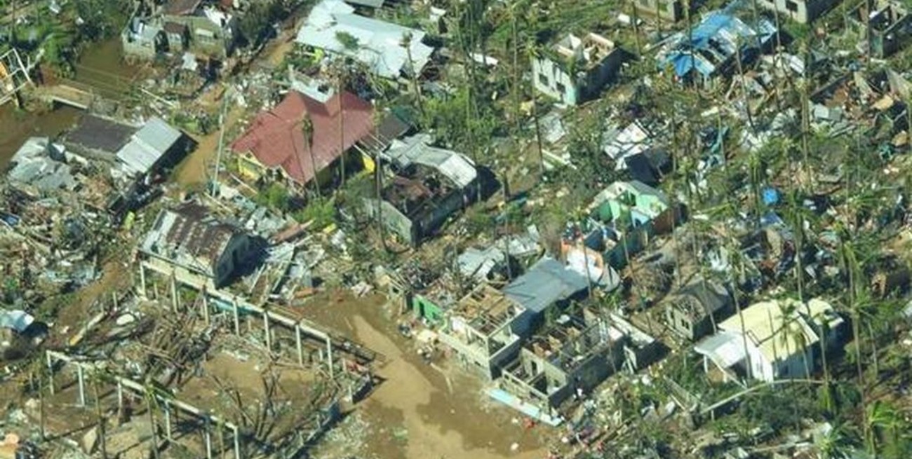 Filipinas: más de un centenar de muertos tras el paso del Tifón Rai