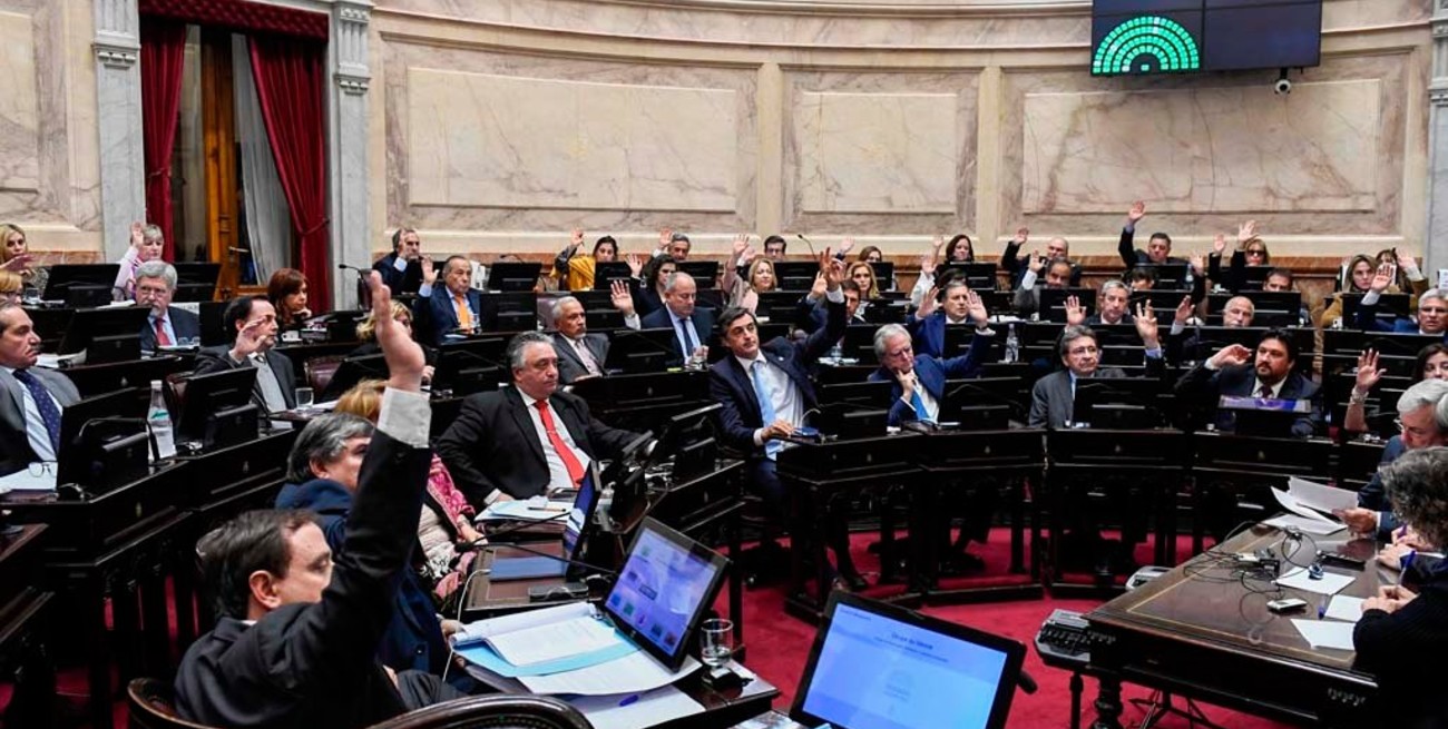 La Cámara Alta aprobó la extinción de dominio