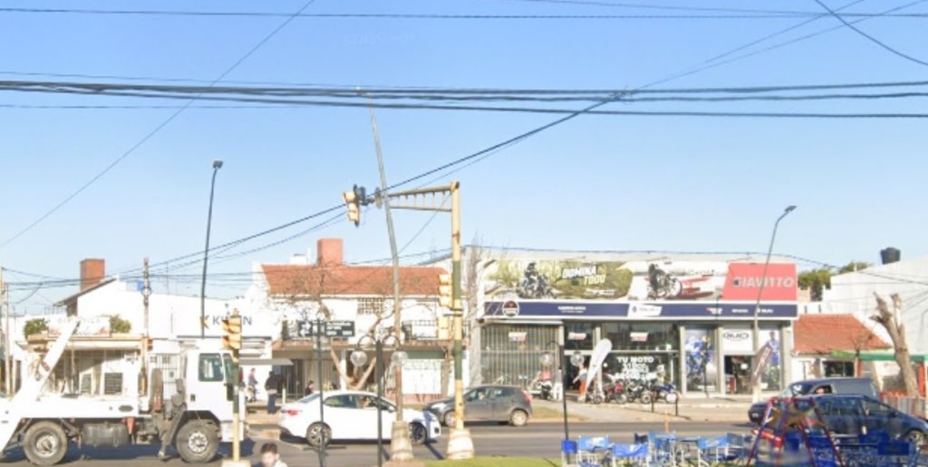 Vandalismo en una heladería Grido