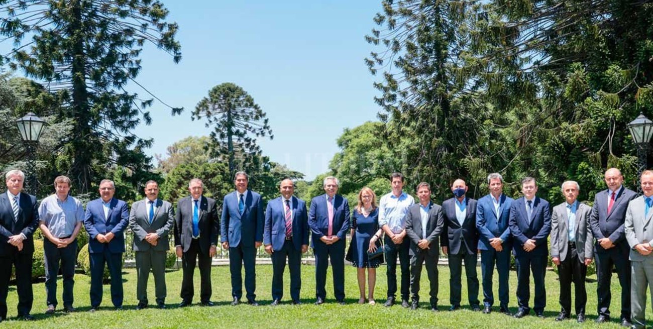 Consenso fiscal: Fernández se reúne el lunes con gobernadores