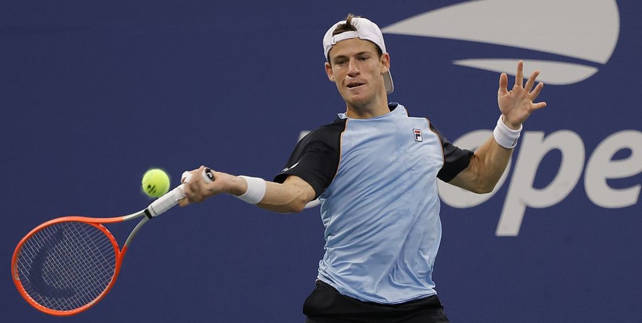 Diego Schwartzman perdió ante Botic Van de Zandschulp y se despidió del US Open